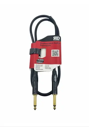 RD Audio Cable - 1m - Mono to Mono