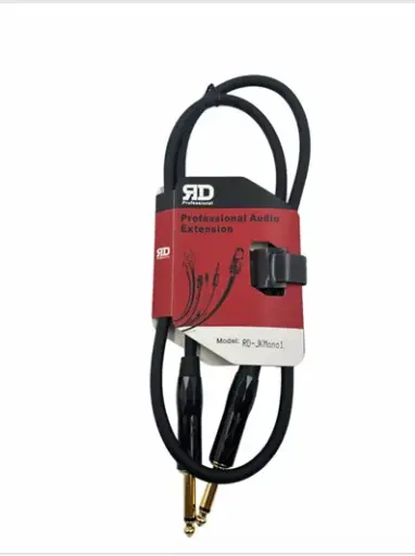 RD Audio Cable - 0.5m - Mono to Mono